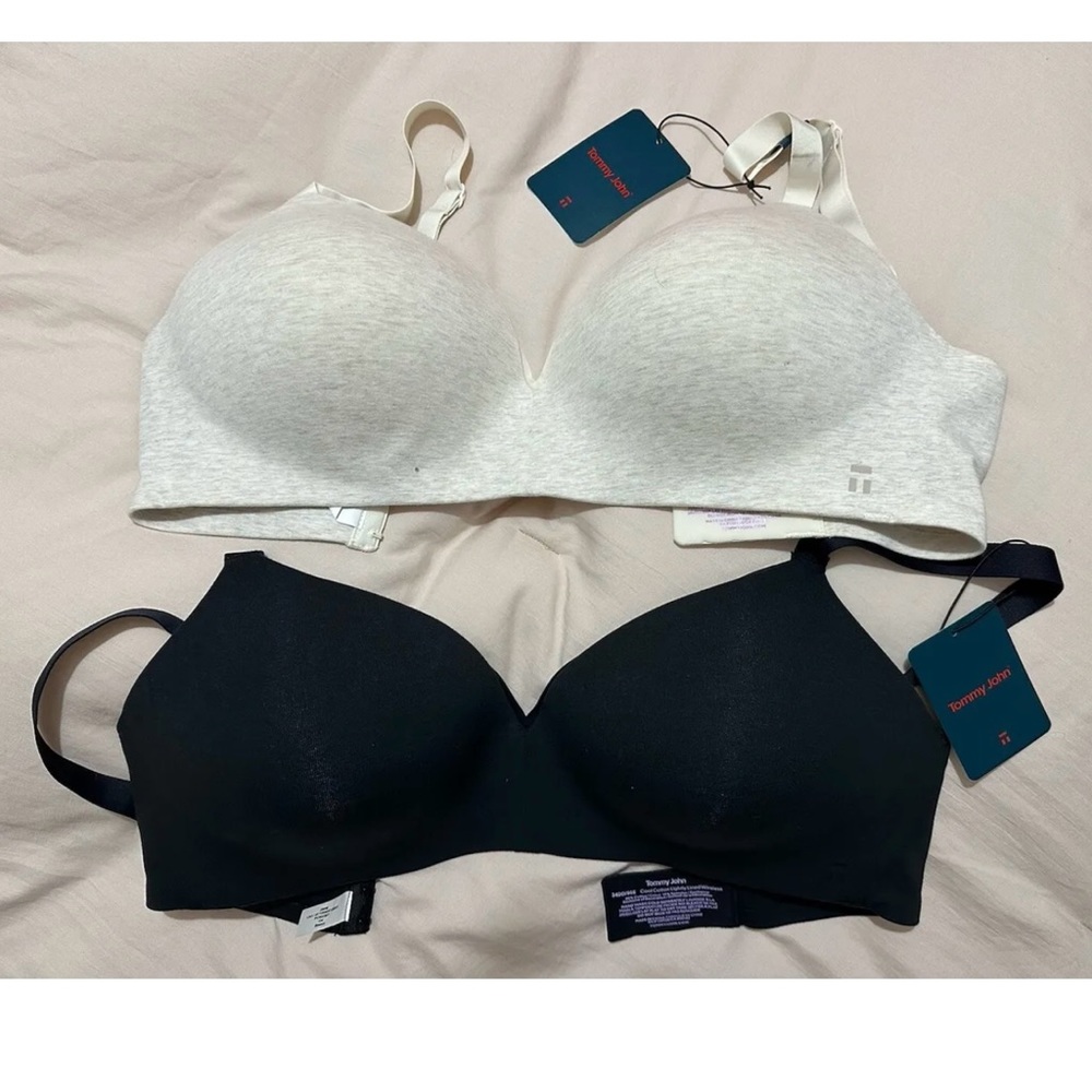 Tommy John Cool Comfort Lightly Lined Wireless Convertible T-Shirt Bra  34 DD